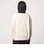 【WEB限定】＜at ease＞ダブルフェイス レースアップ プルオーバー カットソー