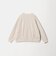 【WEB限定】＜at ease＞ダブルフェイス レースアップ プルオーバー カットソー