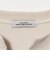 【WEB限定】＜at ease＞ダブルフェイス レースアップ プルオーバー カットソー