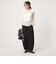 【WEB限定】＜at ease＞レース プルオーバー カットソー