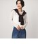 【WEB限定】＜at ease＞レース プルオーバー カットソー