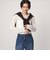 【WEB限定】＜at ease＞レース プルオーバー カットソー