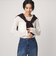 【WEB限定】＜at ease＞レース プルオーバー カットソー