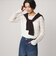 【WEB限定】＜at ease＞レース プルオーバー カットソー