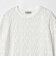 【WEB限定】＜at ease＞レース プルオーバー カットソー