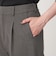 ［size SHORT/TALLあり］ライト ダブルクロス テーパード パンツ