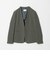 ［size SHORT/TALLあり］ライト ダブルクロス ノーラペル ジャケット