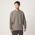 ラフ ボーダー クルーネック 長袖 Tシャツ