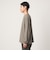 ラフ ボーダー クルーネック 長袖 Tシャツ