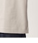 ロングファイバー クリア モックネック 長袖 Tシャツ カットソー