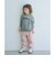 【スタメンシリーズ】ストレッチ ヘリンボーン カーブパンツ / キッズ 100cm-160cm