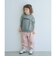【スタメンシリーズ】ストレッチ ヘリンボーン カーブパンツ / キッズ 100cm-160cm