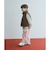 【スタメンシリーズ】ストレッチ ヘリンボーン カーブパンツ / キッズ 100cm-160cm