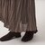 ［size SHORT/TALLあり］ドット プリーツ スカート