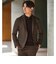 【WEB限定】JUST fit ウールライク ナロー セットアップ ジャケット＆パンツ -ストレッチ-