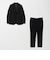 【WEB限定】JUST fit コーデュロイ ナロー セットアップ ジャケット＆パンツ