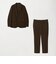 【WEB限定】JUST fit コーデュロイ ナロー セットアップ ジャケット＆パンツ