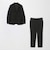 【WEB限定】JUST fit コーデュロイ ナロー セットアップ ジャケット＆パンツ
