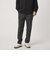 【WEB限定】JUST fit ウールライク 1プリーツ イージーパンツ -ストレッチ-