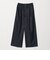 ［size SHORT/TALLあり］ニーハイワイド パンツ デニム ストレッチ