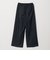 ［size SHORT/TALLあり］ニーハイワイド パンツ デニム ストレッチ