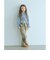 【COOL CHIC GIRLS STYLE】ラッフル サロペット / キッズ 120cm-160cm