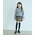 【COOL CHIC GIRLS STYLE】チェック シャーリング プルオーバー / キッズ 120cm-160cm