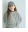 【COOL CHIC GIRLS STYLE】ボーダー シャーリング プルオーバー / キッズ120cm-160cm