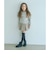 【COOL CHIC GIRLS STYLE】ボーダー シャーリング プルオーバー / キッズ120cm-160cm