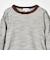 【COOL CHIC GIRLS STYLE】ボーダー シャーリング プルオーバー / キッズ120cm-160cm