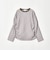【COOL CHIC GIRLS STYLE】ボーダー シャーリング プルオーバー / キッズ120cm-160cm