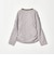 【COOL CHIC GIRLS STYLE】ボーダー シャーリング プルオーバー / キッズ120cm-160cm
