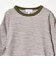 【COOL CHIC GIRLS STYLE】ボーダー シャーリング プルオーバー / キッズ120cm-160cm