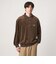 【別注】＜UMBRO＞ベロア 長袖 ポロシャツ