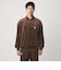 【別注】＜UMBRO＞ベロア 長袖 ポロシャツ