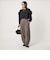【WEB限定】＜at ease＞ バルーン パンツ マシンウォッシャブル ストレッチ 帯電防止