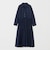 ［size SHORT/TALLあり］ワッシャー プリーツ ロングスリーブ ワンピース