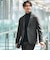 【WEB限定】JUST fit ミニチェック ナロー セットアップ ジャケット＆パンツ -ストレッチ-