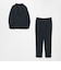 【WEB限定】JUST fit ミニチェック ナロー セットアップ ジャケット＆パンツ -ストレッチ-