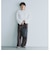 ＜スタイリスト兵藤千尋さんコラボ＞クロップド ワイド ロングスリーブ Tシャツ UVカット