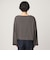 ＜スタイリスト兵藤千尋さんコラボ＞クロップド ワイド ロングスリーブ Tシャツ UVカット