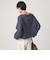 ＜スタイリスト兵藤千尋さんコラボ＞クロップド ワイド ロングスリーブ Tシャツ UVカット
