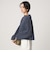 ＜スタイリスト兵藤千尋さんコラボ＞クロップド ワイド ロングスリーブ Tシャツ UVカット