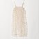 【WEB限定】＜at ease＞チュール シシュウ 2WAY スカート ワンピース