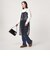 【WEB限定】＜at ease＞チュール シシュウ 2WAY スカート ワンピース