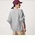 【WEB限定】＜at ease＞ダブルフェイス クルーネック カットソー カーディガン