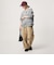 【WEB限定】＜at ease＞ダブルフェイス クルーネック カットソー カーディガン