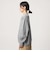 【WEB限定】＜at ease＞ダブルフェイス クルーネック カットソー カーディガン