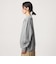 【WEB限定】＜at ease＞ダブルフェイス クルーネック カットソー カーディガン