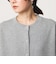 【WEB限定】＜at ease＞ダブルフェイス クルーネック カットソー カーディガン